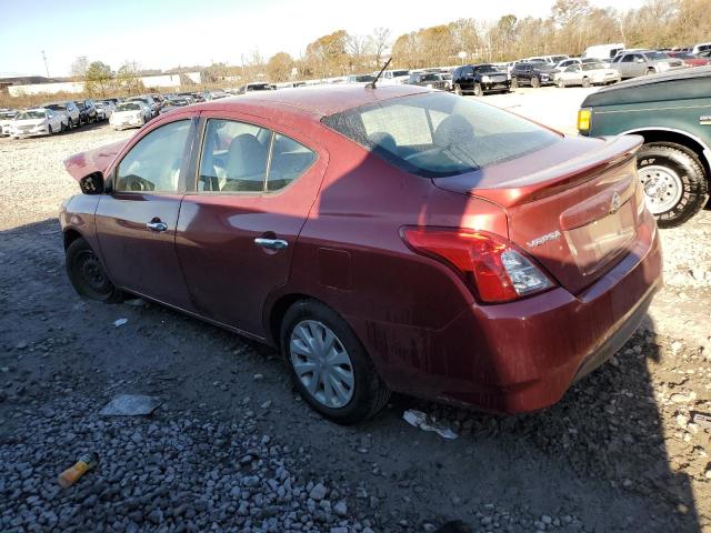 3N1CN7AP4KL818097 - 2019 NISSAN VERSA S RED photo 2