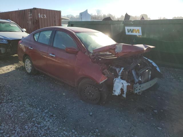 3N1CN7AP4KL818097 - 2019 NISSAN VERSA S RED photo 4