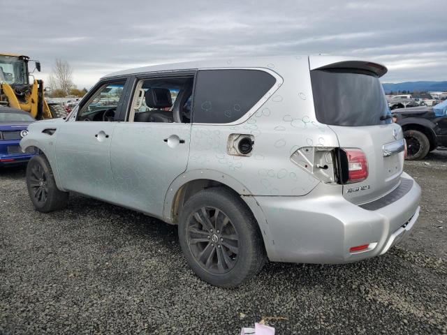 JN8AY2NE3H9700748 - 2017 NISSAN ARMADA PLATINUM SILVER photo 2