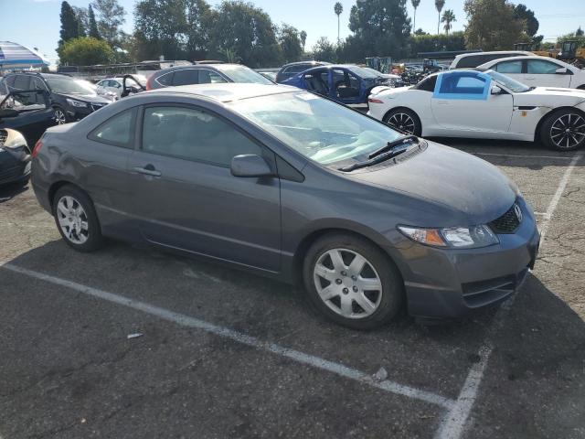 2HGFG1B63BH510517 - 2011 HONDA CIVIC LX GRAY photo 4