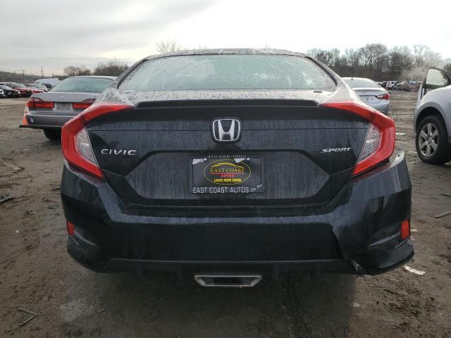 19XFC2F84ME200953 - 2021 HONDA CIVIC SPORT BLACK photo 6