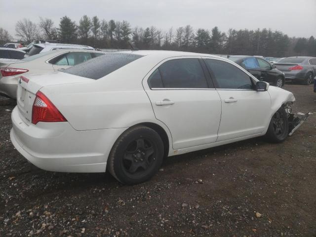 3FAHP0HG5BR310945 - 2011 FORD FUSION SE WHITE photo 3