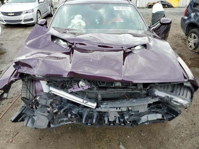 2C3CDZAG0NH118042 - 2022 DODGE CHALLENGER SXT PURPLE photo 11