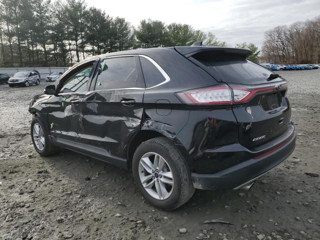 2FMPK4J9XJBB67930 - 2018 FORD EDGE SEL BLACK photo 2