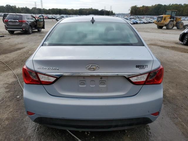 5NPEB4ACXEH930143 - 2014 HYUNDAI SONATA GLS BLUE photo 6