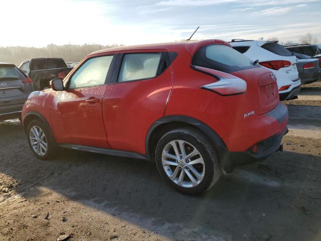 JN8AF5MV5FT556371 - 2015 NISSAN JUKE S RED photo 2