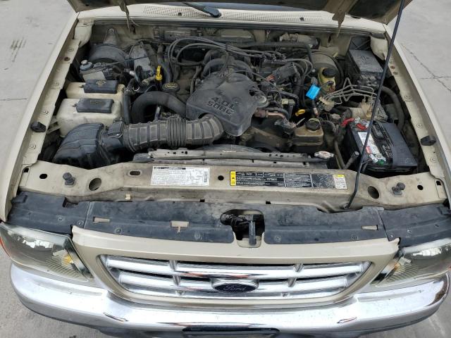 1FTYR14E41PA49876 - 2001 FORD RANGER SUPER CAB GOLD photo 11