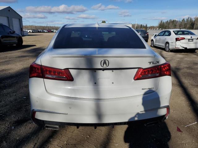 19UUB3F82LA800101 - 2020 ACURA TLX ADVANCE WHITE photo 6