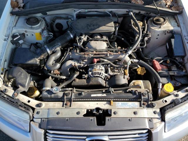 JF1SG67626H730820 - 2006 SUBARU FORESTER 2.5X LL BEAN WHITE photo 11