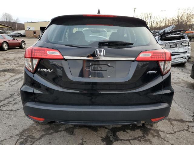 3CZRU6H31LM739130 - 2020 HONDA HR-V LX BLACK photo 6