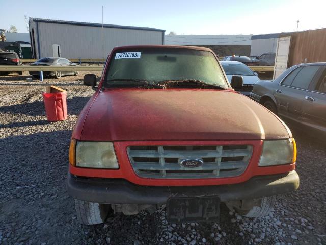 1FTYR10C91TA10924 - 2001 FORD RANGER RED photo 5