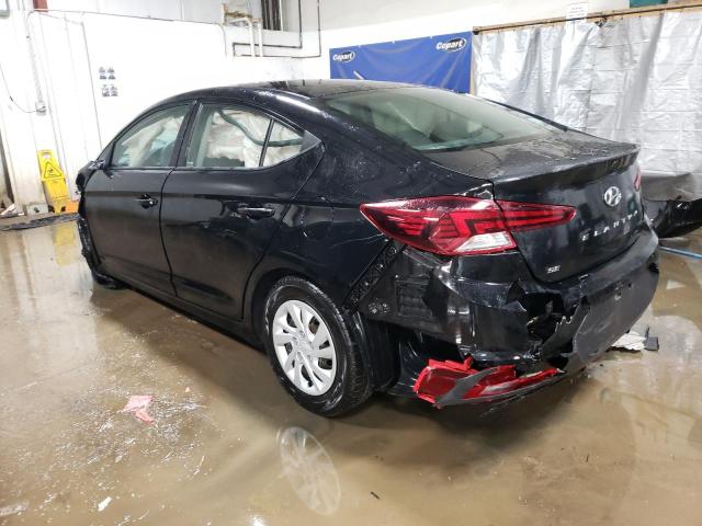 5NPD74LF5KH440807 - 2019 HYUNDAI ELANTRA SE BLACK photo 2