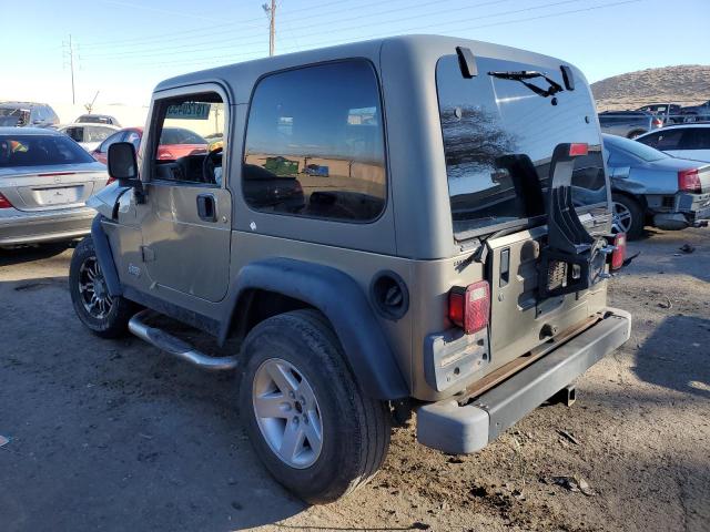 1J4FA69S54P742948 - 2004 JEEP WRANGLER / RUBICON GRAY photo 2