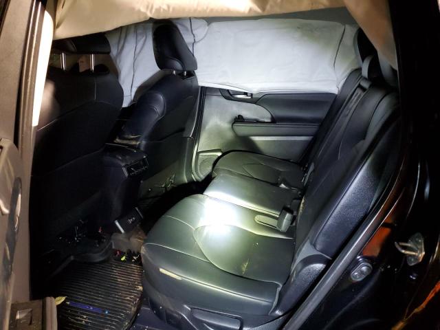 5TDHZRBH1MS086468 - 2021 TOYOTA HIGHLANDER XLE BLACK photo 10