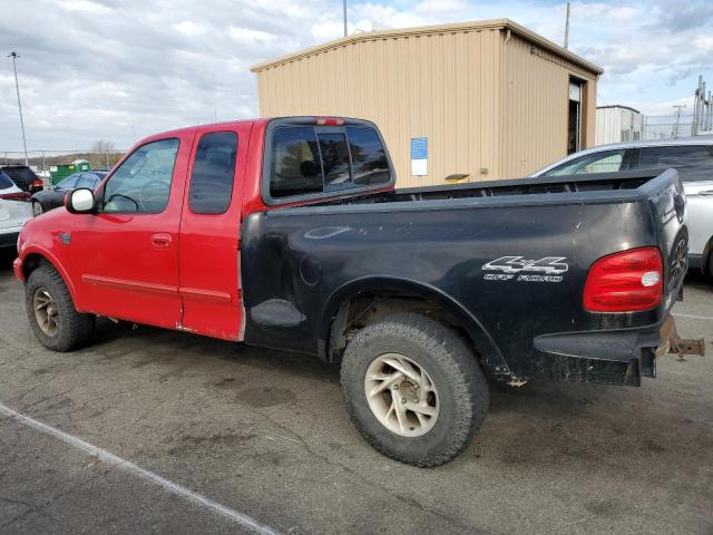 2FTRX18L73CA64766 - 2003 FORD F150 RED photo 2