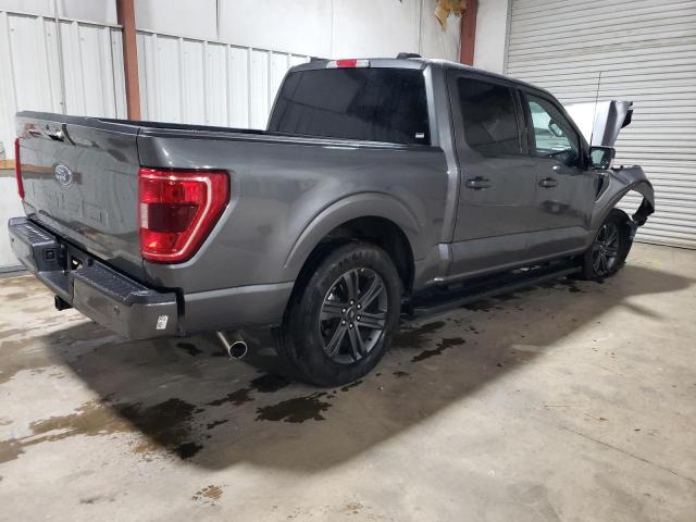 1FTEW1C58PFB15499 - 2023 FORD F150 SUPERCREW GRAY photo 3