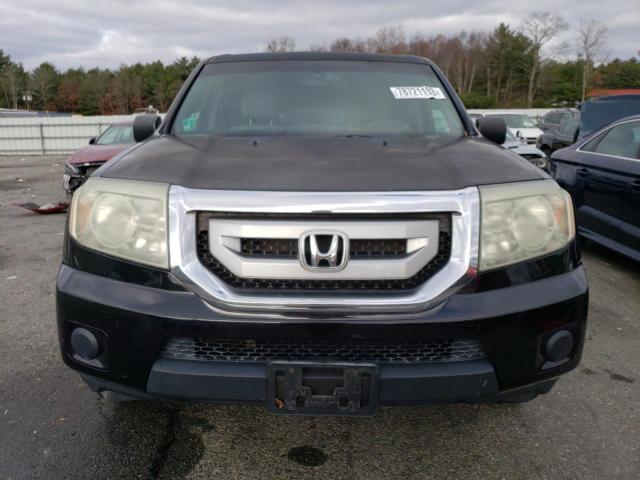 5FNYF4H21BB054183 - 2011 HONDA PILOT LX BLACK photo 5