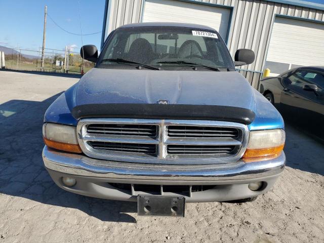 1B7GG26Y1XS221141 - 1999 DODGE DAKOTA BLUE photo 5