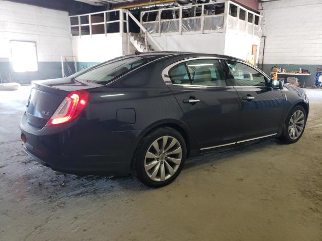 1LNHL9DKXEG603719 - 2014 LINCOLN MKS BLUE photo 3