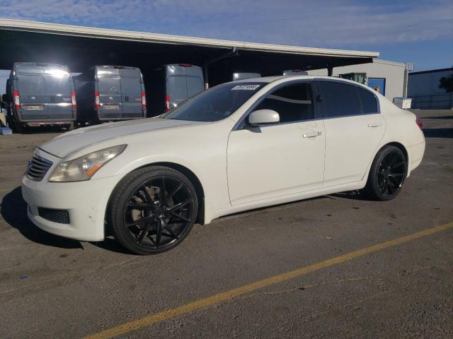 JNKBV61E28M226454 - 2008 INFINITI G35 WHITE photo 1