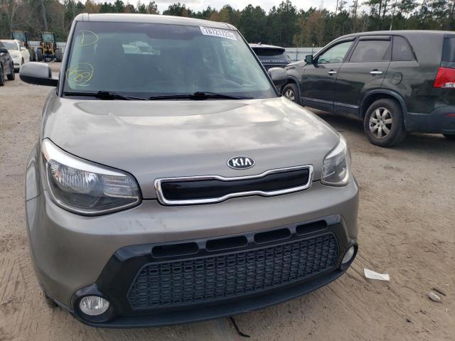 KNDJP3A53G7387625 - 2016 KIA SOUL + GRAY photo 5