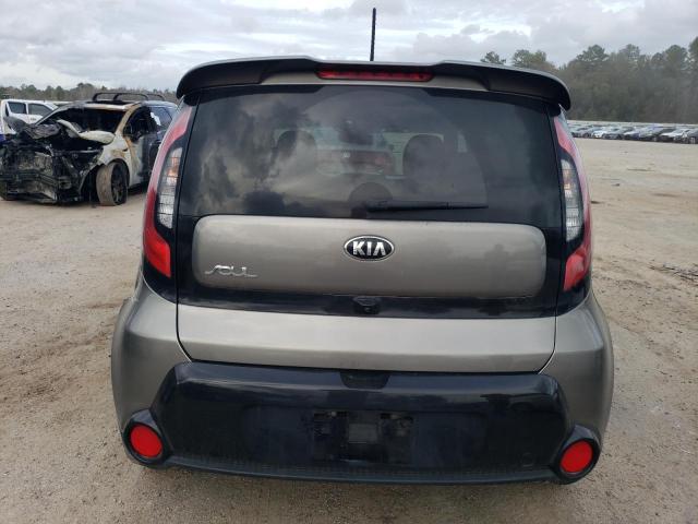 KNDJP3A53G7387625 - 2016 KIA SOUL + GRAY photo 6