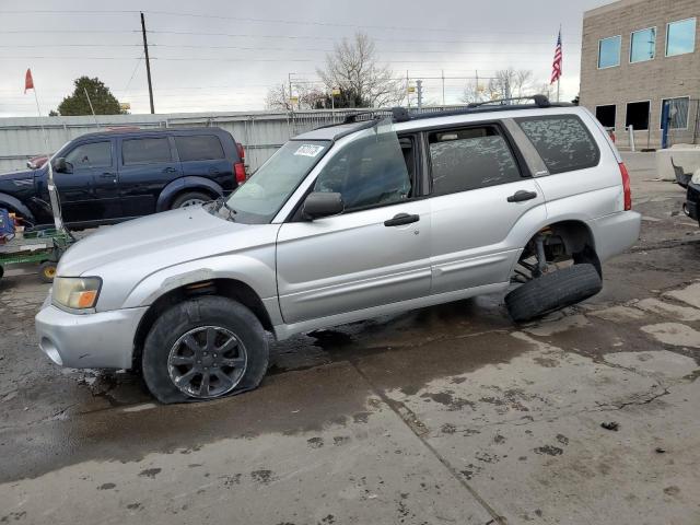 JF1SG65624H728310 - 2004 SUBARU FORESTER 2.5XS SILVER photo 1