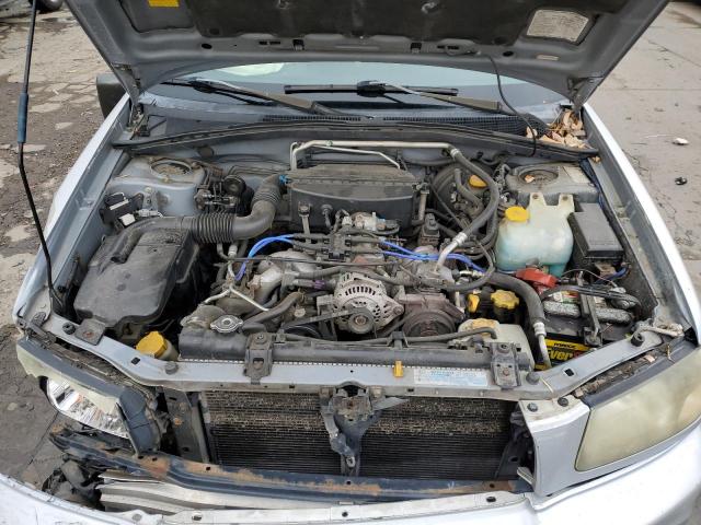 JF1SG65624H728310 - 2004 SUBARU FORESTER 2.5XS Серебристый фото 12