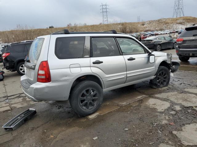 JF1SG65624H728310 - 2004 SUBARU FORESTER 2.5XS Серебристый фото 3