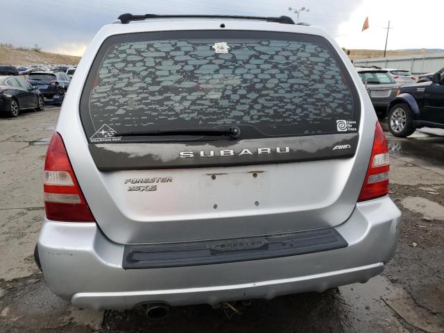 JF1SG65624H728310 - 2004 SUBARU FORESTER 2.5XS Серебристый фото 6