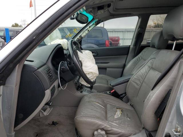 JF1SG65624H728310 - 2004 SUBARU FORESTER 2.5XS Серебристый фото 7