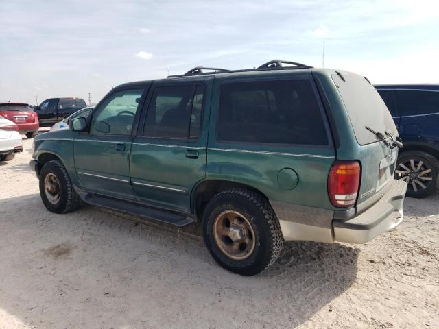 1FMZU73E1YUB25925 - 2000 FORD EXPLORER XLT GREEN photo 2