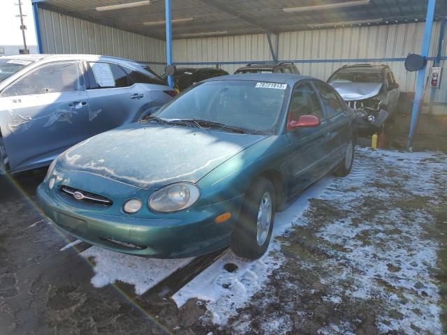 1FALP52U0VA175748 - 1997 FORD TAURUS GL GREEN photo 1