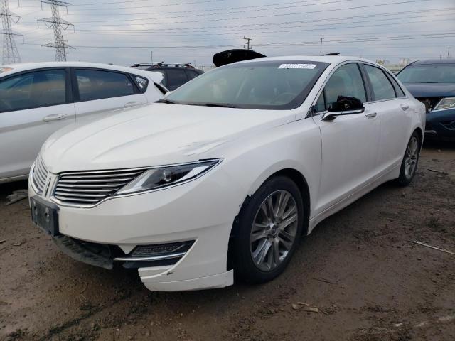 3LN6L2J98ER829346 - 2014 LINCOLN MKZ WHITE photo 1