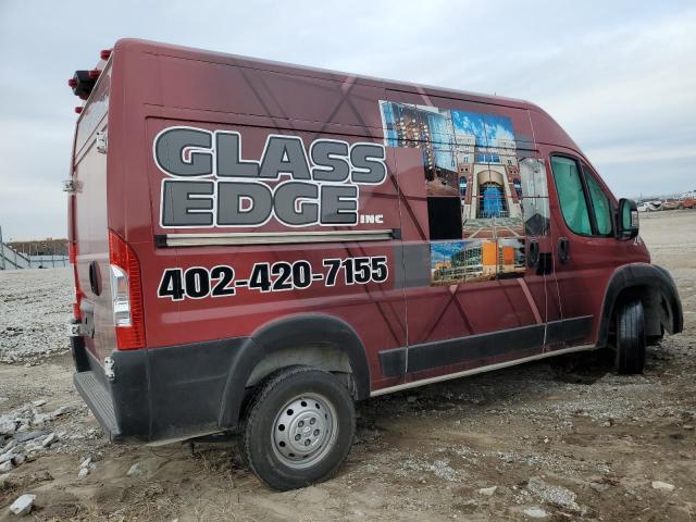 3C6TRVCG1KE559552 - 2019 RAM PROMASTER 2500 HIGH MAROON photo 3