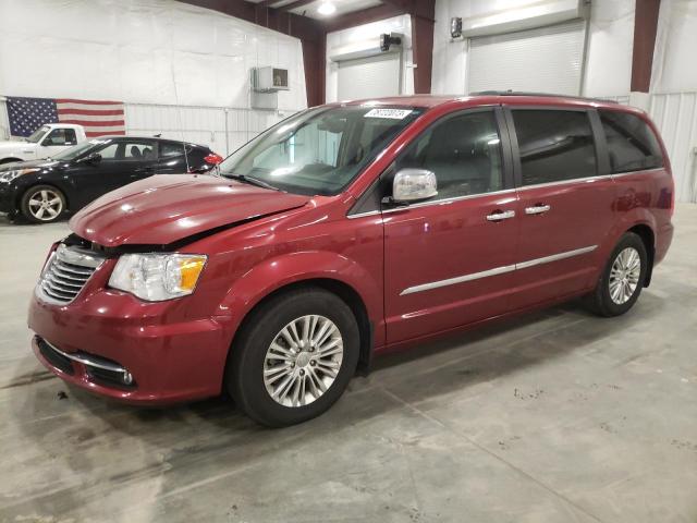 2C4RC1CG8FR638475 - 2015 CHRYSLER TOWN & COU TOURING L MAROON photo 1