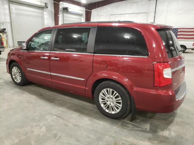 2C4RC1CG8FR638475 - 2015 CHRYSLER TOWN & COU TOURING L MAROON photo 2