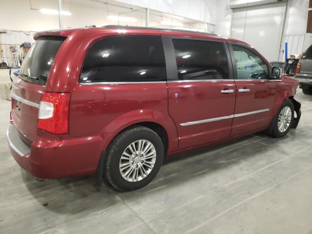 2C4RC1CG8FR638475 - 2015 CHRYSLER TOWN & COU TOURING L MAROON photo 3