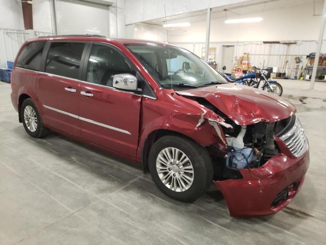 2C4RC1CG8FR638475 - 2015 CHRYSLER TOWN & COU TOURING L MAROON photo 4