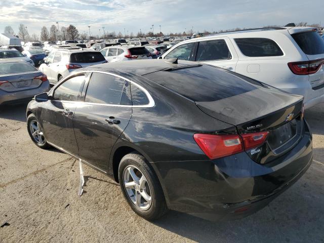 1G1ZB5STXJF229850 - 2018 CHEVROLET MALIBU LS BLACK photo 2