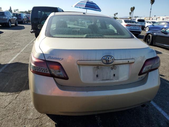 4T4BF3EK4BR096957 - 2011 TOYOTA CAMRY BASE GOLD photo 6