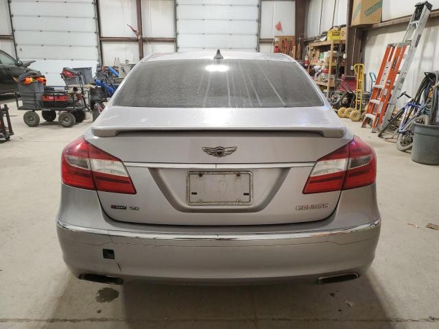 KMHGC4DD5DU220304 - 2013 HYUNDAI GENESIS 3.8L SILVER photo 6