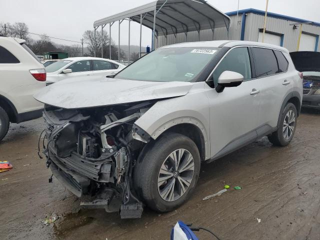 5N1AT3BA1MC722791 - 2021 NISSAN ROGUE SV SILVER photo 1