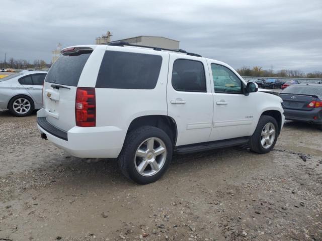 1GNSKBE03DR252471 - 2013 CHEVROLET TAHOE K1500 LT WHITE photo 3