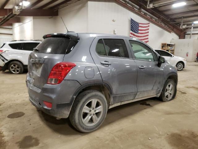 3GNCJNSB0LL168791 - 2020 CHEVROLET TRAX LS GRAY photo 3