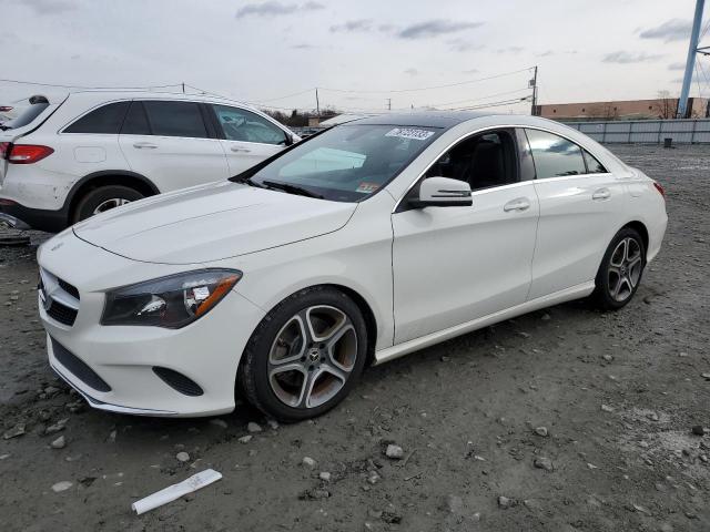 WDDSJ4GB0JN526627 - 2018 MERCEDES-BENZ CLA 250 4MATIC WHITE photo 1