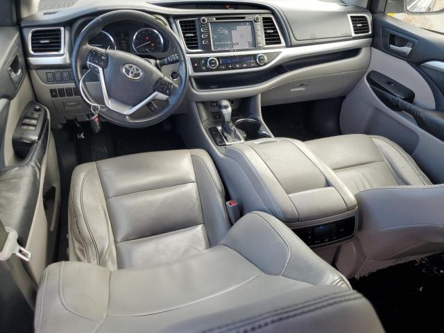 5TDKKRFH6FS071407 - 2015 TOYOTA HIGHLANDER XLE GRAY photo 8