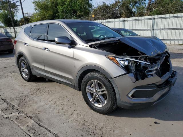 5XYZT3LB0JG539338 - 2018 HYUNDAI SANTA FE S GRAY photo 4