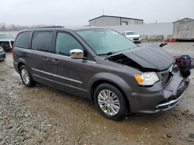 2C4RC1CG5FR620435 - 2015 CHRYSLER TOWN & COU TOURING L GRAY photo 4