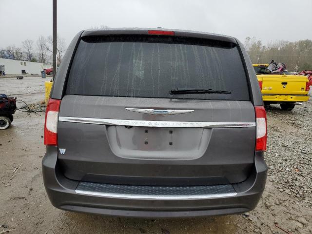 2C4RC1CG5FR620435 - 2015 CHRYSLER TOWN & COU TOURING L GRAY photo 6